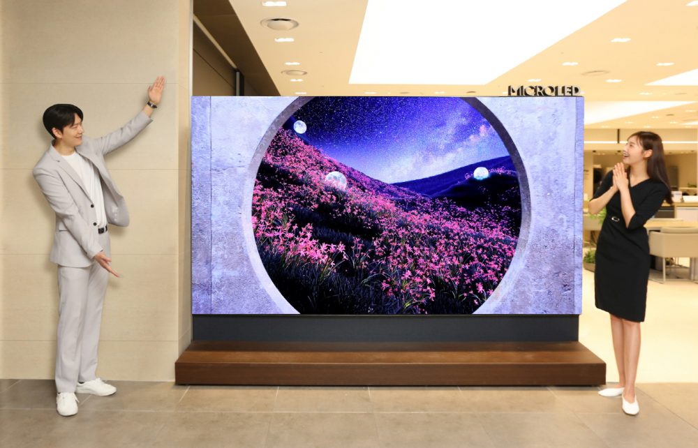 Samsung сделала 114-дюймовый телевизор micro-LED за 12 млн рублей