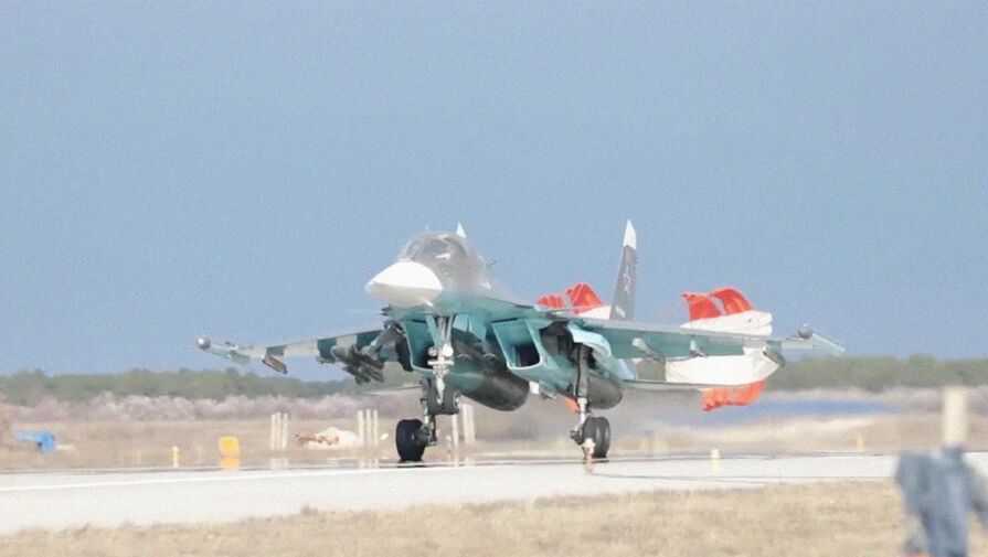 Экипажи Су-34 нанесли удар по позициям ВСУ авиабомбами ОФАБ-250